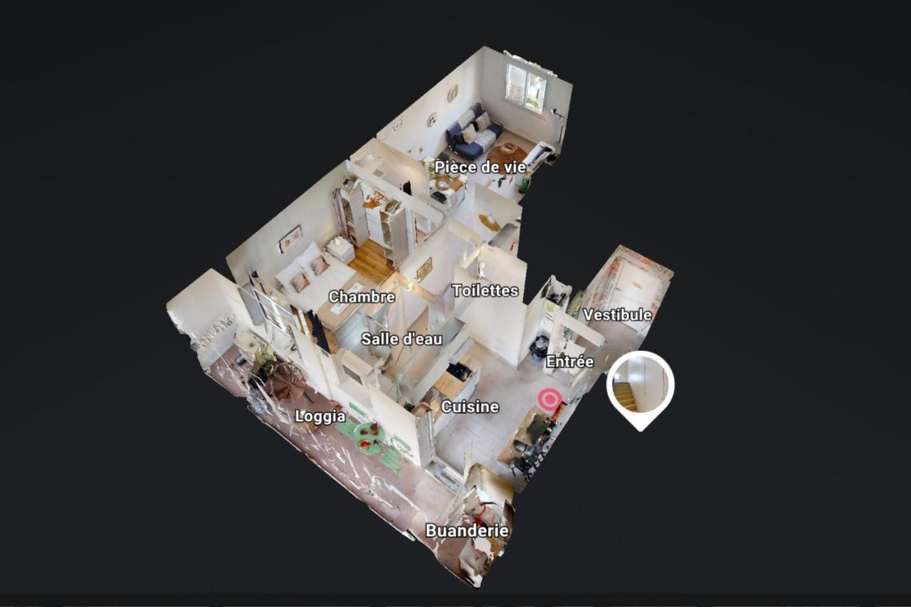 Апартаменти Expat Renting - Le Boheme Zen - Proche Airbus Колом'є Екстер'єр фото